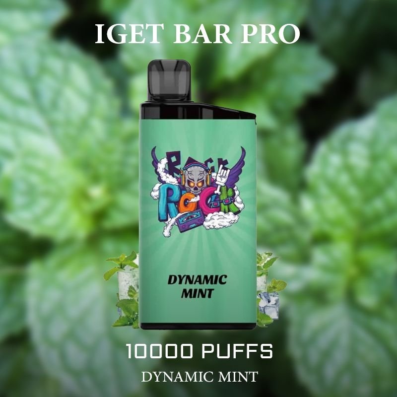 IGET BAR PRO DYNAMIC MINT β 10000 PUFFS
