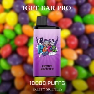 IGET BAR PRO FRUITY SKITTLES – 10000 PUFFS